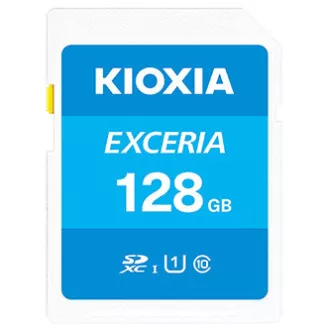 Kioxia Exceria Speicherkarte (N203), 128GB, SDXC, LNEX1L128GG4, UHS-I U1 (Klasse 10), SELL Kioxia Exceria Speicherkarte (N203), 128GB, SDXC, LNEX1L128GG4, UHS-I U1 (Klasse 10), SELL