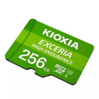 Kioxia Exceria High Endurance Speicherkarte (M303E), 256GB, microSDXC, LMHE1G256GGG2, UHS-I U3 (Klasse 10) Kioxia Exceria High Endurance Speicherkarte (M303E), 256GB, microSDXC, LMHE1G256GGG2, UHS-I U3 (Klasse 10)