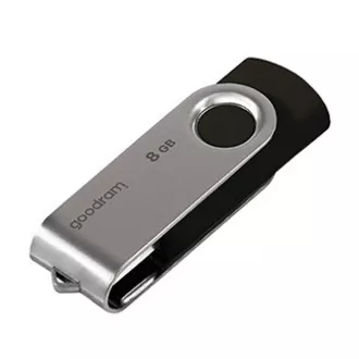 Goodram USB-Stick, USB 2.0, 8GB, UTS2, schwarz, UTS2-0080K0R11, USB A, mit Drehverschluss Goodram USB-Stick, USB 2.0, 8GB, UTS2, schwarz, UTS2-0080K0R11, USB A, mit Drehverschluss