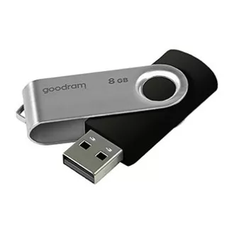 Goodram USB-Stick, USB 2.0, 8GB, UTS2, schwarz, UTS2-0080K0R11, USB A, mit Drehverschluss Goodram USB-Stick, USB 2.0, 8GB, UTS2, schwarz, UTS2-0080K0R11, USB A, mit Drehverschluss