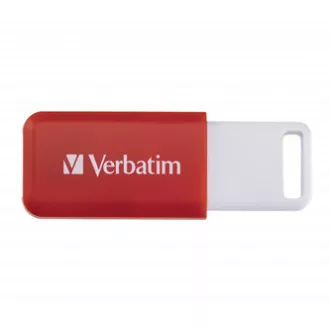 Verbatim USB-Flash-Laufwerk, USB 2.0, 16 GB, DataBar, rot, 49453, für die Datenarchivierung Verbatim USB-Flash-Laufwerk, USB 2.0, 16 GB, DataBar, rot, 49453, für die Datenarchivierung