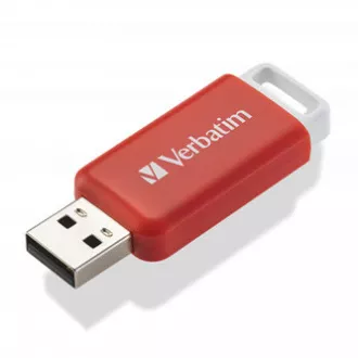 Verbatim USB-Flash-Laufwerk, USB 2.0, 16 GB, DataBar, rot, 49453, für die Datenarchivierung Verbatim USB-Flash-Laufwerk, USB 2.0, 16 GB, DataBar, rot, 49453, für die Datenarchivierung