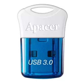 Apacer USB-Flash-Laufwerk, USB 3.0, 32GB, AH157, blau, AP32GAH157U-1, USB A, mit Abdeckung, SELL