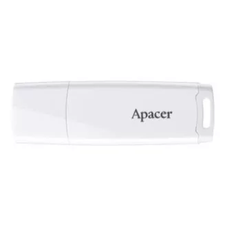 Apacer USB-Stick, USB 2.0, 32GB, AH336, weiß, AP32GAH336W-1, USB A, mit Abdeckung
