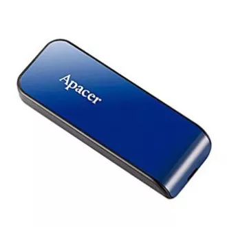 Apacer USB-Flash-Laufwerk, USB 2.0, 32GB, AH334, blau, AP32GAH334U-1, USB A, mit ausziehbarem Anschluss Apacer USB-Flash-Laufwerk, USB 2.0, 32GB, AH334, blau, AP32GAH334U-1, USB A, mit ausziehbarem Anschluss