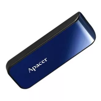 Apacer USB-Flash-Laufwerk, USB 2.0, 32GB, AH334, blau, AP32GAH334U-1, USB A, mit ausziehbarem Anschluss Apacer USB-Flash-Laufwerk, USB 2.0, 32GB, AH334, blau, AP32GAH334U-1, USB A, mit ausziehbarem Anschluss