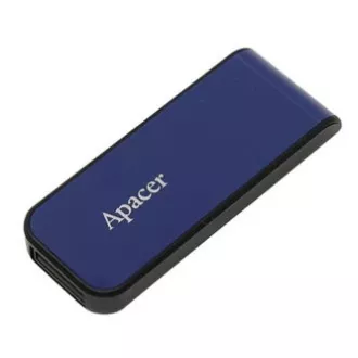 Apacer USB-Flash-Laufwerk, USB 2.0, 32GB, AH334, blau, AP32GAH334U-1, USB A, mit ausziehbarem Anschluss Apacer USB-Flash-Laufwerk, USB 2.0, 32GB, AH334, blau, AP32GAH334U-1, USB A, mit ausziehbarem Anschluss