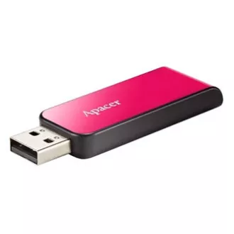 Apacer USB-Flash-Laufwerk, USB 2.0, 32GB, AH334, rosa, AP32GAH334P-1, USB A, mit ausziehbarem Anschluss, SELL Apacer USB-Flash-Laufwerk, USB 2.0, 32GB, AH334, rosa, AP32GAH334P-1, USB A, mit ausziehbarem Anschluss, SELL