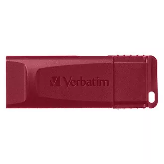Verbatim USB-Flash-Laufwerk, USB 2.0, 32GB, Slider, rot, blau, 49327, USB A, mit Slide-out-Anschluss, 2 Stück