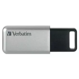Verbatim USB-Flash-Laufwerk, USB 3.0, 32 GB, Secure Pro, Store N Go, silber, 98665, USB A, AES 256-Bit-Verschlüsselung Verbatim USB-Flash-Laufwerk, USB 3.0, 32 GB, Secure Pro, Store N Go, silber, 98665, USB A, AES 256-Bit-Verschlüsselung