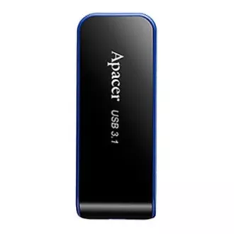 Apacer USB-Flash-Laufwerk, USB 3.0, 64GB, AH356, schwarz, AP64GAH356B-1, USB A, mit ausziehbarem Anschluss Apacer USB-Flash-Laufwerk, USB 3.0, 64GB, AH356, schwarz, AP64GAH356B-1, USB A, mit ausziehbarem Anschluss