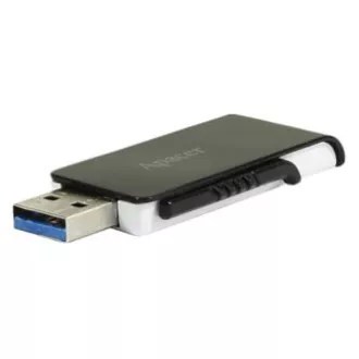Apacer USB-Stick, USB 3.0, 64 GB, AH350, schwarz, AP64GAH350B-1, USB-A, mit ausziehbarem Stecker, Restposten Apacer USB-Stick, USB 3.0, 64 GB, AH350, schwarz, AP64GAH350B-1, USB-A, mit ausziehbarem Stecker, Restposten