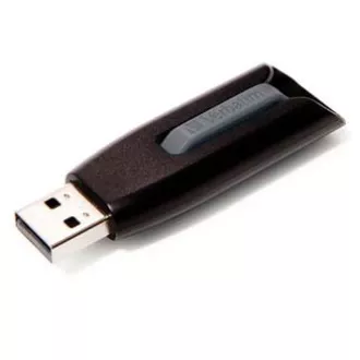 Verbatim USB-Flash-Laufwerk, USB 3.0, 64 GB, V3, Store N Go, schwarz, 49174, USB A, mit ausziehbarem Anschluss Verbatim USB-Flash-Laufwerk, USB 3.0, 64 GB, V3, Store N Go, schwarz, 49174, USB A, mit ausziehbarem Anschluss