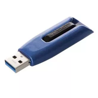 Verbatim USB-Flash-Laufwerk, USB 3.0, 64GB, V3 MAX, Store N Go, blau, 49807, USB A, mit ausziehbarem Anschluss Verbatim USB-Flash-Laufwerk, USB 3.0, 64GB, V3 MAX, Store N Go, blau, 49807, USB A, mit ausziehbarem Anschluss