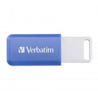 Verbatim USB-Flash-Laufwerk, USB 2.0, 64 GB, DataBar, blau, 49455, für die Datenarchivierung Verbatim USB-Flash-Laufwerk, USB 2.0, 64 GB, DataBar, blau, 49455, für die Datenarchivierung