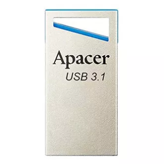 Apacer USB-Flash-Laufwerk, USB 3.0, 128GB, AH155, silber, AP128GAH155U-1, USB A, mit Öse Apacer USB-Flash-Laufwerk, USB 3.0, 128GB, AH155, silber, AP128GAH155U-1, USB A, mit Öse