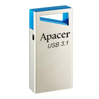 Apacer USB-Flash-Laufwerk, USB 3.0, 128GB, AH155, silber, AP128GAH155U-1, USB A, mit Öse Apacer USB-Flash-Laufwerk, USB 3.0, 128GB, AH155, silber, AP128GAH155U-1, USB A, mit Öse
