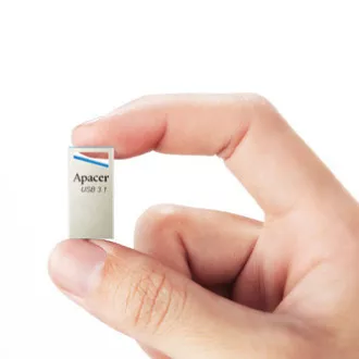 Apacer USB-Flash-Laufwerk, USB 3.0, 128GB, AH155, silber, AP128GAH155U-1, USB A, mit Öse Apacer USB-Flash-Laufwerk, USB 3.0, 128GB, AH155, silber, AP128GAH155U-1, USB A, mit Öse