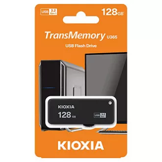Kioxia USB-Stick, USB 3.0, 128GB, Yamabiko U365, Yamabiko U365, schwarz, LU365K128GG4 Kioxia USB-Stick, USB 3.0, 128GB, Yamabiko U365, Yamabiko U365, schwarz, LU365K128GG4