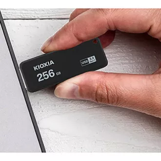 Kioxia USB-Stick, USB 3.0, 256GB, Yamabiko U365, Yamabiko U365, schwarz, LU365K256GG4 Kioxia USB-Stick, USB 3.0, 256GB, Yamabiko U365, Yamabiko U365, schwarz, LU365K256GG4