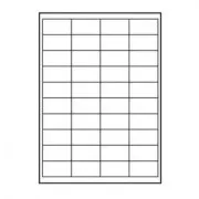 Logo-Etiketten 48,5 x 25,4 mm, A4, matt, weiß, 44 Etiketten, 140 g/m2, 10er-Pack, für Tintenstrahl- und Laserdrucker