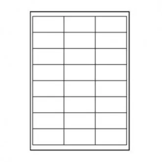 Logo-Etiketten 66mm x 33,8mm, A4, matt, weiß, 24 Etiketten, 140g/m2, 10er-Pack, für Tintenstrahl- und Laserdrucker Logo-Etiketten 66mm x 33,8mm, A4, matt, weiß, 24 Etiketten, 140g/m2, 10er-Pack, für Tintenstrahl- und Laserdrucker