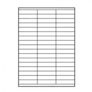 Logo-Etiketten 70mm x 16,9mm, A4, matt, weiß, 51 Etiketten, 140g/m2, 10er-Pack, für Tintenstrahl- und Laserdrucker
