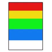 Logo-Etiketten 210mm x 297mm, A4, matt, Farbmix, 1 Etikett, 180g/m2, Packung mit 25 Stück, für Tintenstrahl- und Laserdrucker