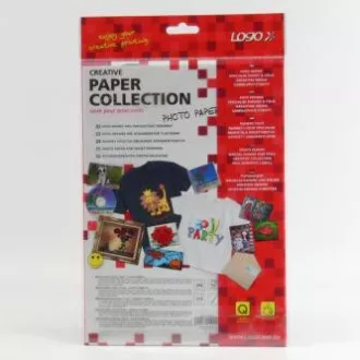 Logo 15015, Fotopapier, glänzend, weiß, A4, 210 g/m2, 2880dpi, 10 Stück, Inkjet Logo 15015, Fotopapier, glänzend, weiß, A4, 210 g/m2, 2880dpi, 10 Stück, Inkjet