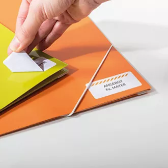 Avery Zweckform Etiketten 63,5 mm x 29,6 mm, A4, weiß, 27 Etiketten, ablösbar, 25er-Pack, L4737REV-25, für Laser und Inkjet Avery Zweckform Etiketten 63,5 mm x 29,6 mm, A4, weiß, 27 Etiketten, ablösbar, 25er-Pack, L4737REV-25, für Laser und Inkjet
