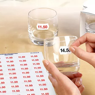 Avery Zweckform Preisetiketten 26mm x 16mm, A4, weiß, 102 Etiketten, ablösbar, Packung mit 25 Stück, L3410REV-25, für Laser und Inkjet Avery Zweckform Preisetiketten 26mm x 16mm, A4, weiß, 102 Etiketten, ablösbar, Packung mit 25 Stück, L3410REV-25, für Laser und Inkjet
