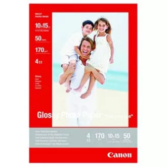 Canon Fotopapier glänzend, GP-501, Fotopapier, glänzend, 0775B005, weiß, 10x15cm, 4x6 Canon Fotopapier glänzend, GP-501, Fotopapier, glänzend, 0775B005, weiß, 10x15cm, 4x6