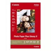 Canon Fotopapier Plus glänzend, PP-201 A3 , Fotopapier, glänzend, 2311B021, weiß, A3 , 13x19