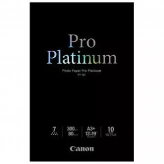 Canon Fotopapier Pro Platinum, PT-101 A3 , Fotopapier, glänzend, 2768B018, weiß, A3 , 13x19 Canon Fotopapier Pro Platinum, PT-101 A3 , Fotopapier, glänzend, 2768B018, weiß, A3 , 13x19