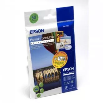 Epson Premium Semigloss Photo Paper, C13S041765, Fotopapier, glänzend, weiß, 10x15cm, 4x6 Epson Premium Semigloss Photo Paper, C13S041765, Fotopapier, glänzend, weiß, 10x15cm, 4x6