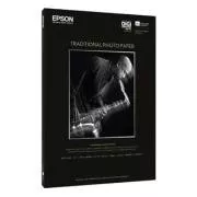 Epson Traditional Photo Paper, C13S045051, Fotopapier, satiniert, weiß, A3 , 330 g/m2, 25 Stück, Inkjet