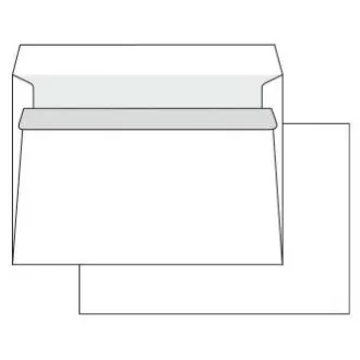Selbstklebender Umschlag, C6, 114 x 162 mm, weiß, Krpa, Post, 1000 Stück