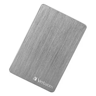 Verbatim Externe Festplatte, Store,n,Go ALU Slim, 2,5", USB 3.0, 1TB, 53662, Space Grau