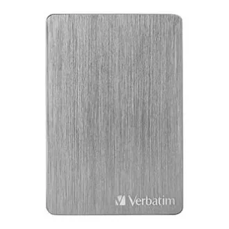 Verbatim Externe Festplatte, Store,n,Go ALU Slim, 2,5", USB 3.0, 1TB, 53662, Space Grau
