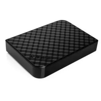 Verbatim Externe Festplatte, Store N Save, 3,5", USB 3.0 (3.2 Gen 1), 4TB, 47685, Schwarz