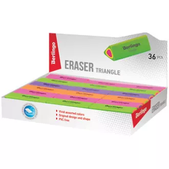 Berlingo, thermoplastischer Gummi, Farbe, 36 Stück, Dreieck