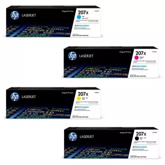HP 207X (W2210X, W2211X, W2212X, W2213X) - toner, black + color (schwarz + farbe) HP 207X (W2210X, W2211X, W2212X, W2213X) - toner, black + color (schwarz + farbe)