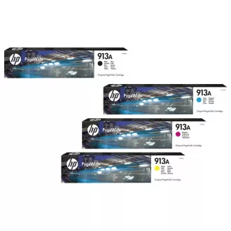 HP 913A (L0R95AE, F6T77AE, F6T78AE, F6T79AE) - Tintenpatrone, black + color (schwarz + farbe)