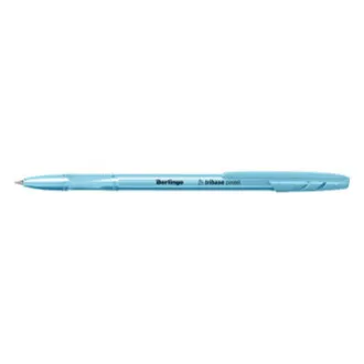 Berlingo, Kugelschreiber, blau, 50 Stück, 0,7 mm, Tribase pastell Berlingo, Kugelschreiber, blau, 50 Stück, 0,7 mm, Tribase pastell