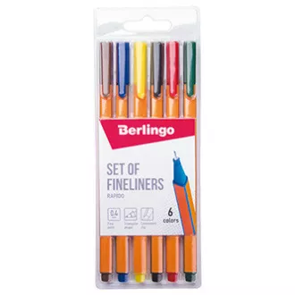 Berlingo, Satz Lineale Rapido, Farbe, 6 Stück, 0,4mm Berlingo, Satz Lineale Rapido, Farbe, 6 Stück, 0,4mm