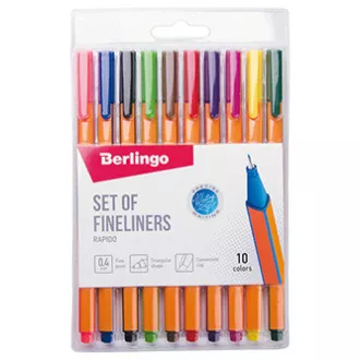 Berlingo, Satz Lineale Rapido, Farbe, 10 Stück, 0,4mm Berlingo, Satz Lineale Rapido, Farbe, 10 Stück, 0,4mm
