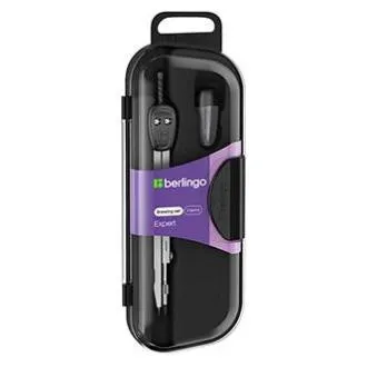 Zirkel, schwarz, 135 mm, 1 Stück, Berlingo, Expert Zirkel, schwarz, 135 mm, 1 Stück, Berlingo, Expert
