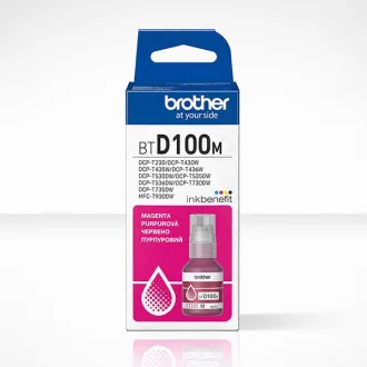 Brother BTD-100 (BTD100M) - Tintenpatrone, magenta Brother BTD-100 (BTD100M) - Tintenpatrone, magenta