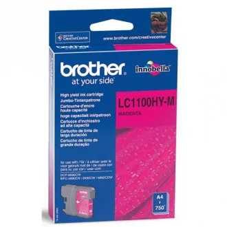 Brother LC-1100 (LC1100HYM) - Tintenpatrone, magenta Brother LC-1100 (LC1100HYM) - Tintenpatrone, magenta