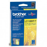Brother LC-1100 (LC1100HYY) - Tintenpatrone, yellow (gelb)